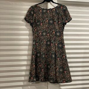 J crew dress. Size 4. Navy floral.